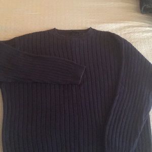 Timberland Navy Blue Knit Sweater XXL 100% Cotton